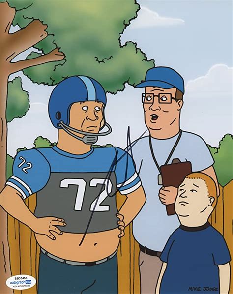 Stephen Rootking Of The Hill Autograph Signed Bill Dauterive 8x10