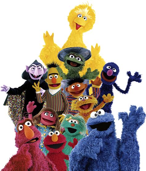 Este programa tomou a cultura popular e a transformou de cabeça. Sesame Street Characters
