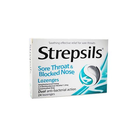 Strepsils Sore Throat And Blocked Nose Lozenges 36 Pack Dolans Pharmacy