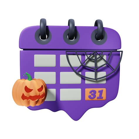 Halloween Calendar October 31st 32047935 Png