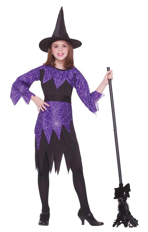 Kids Girls Spider Witch Costume 1499 The Costume Land
