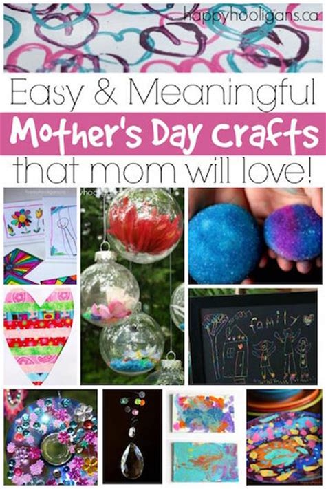 More Easy Mother's Day Crafts for Kids to Make - Happy Hooligans