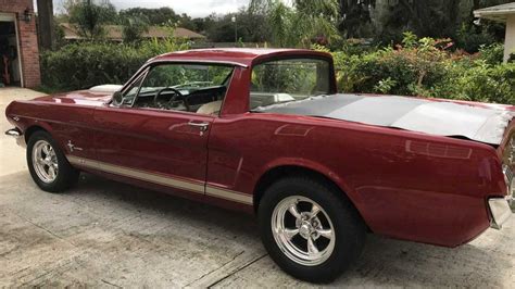 Haul It All With This Custom 1965 Ford Mustang Ranchero Mashup
