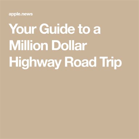 Your Guide To A Million Dollar Highway Road Trip — Readers Digest