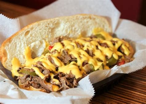 Customers and staff got along well. Philly Cheesesteak from Pops in Brooklyn | Food ...