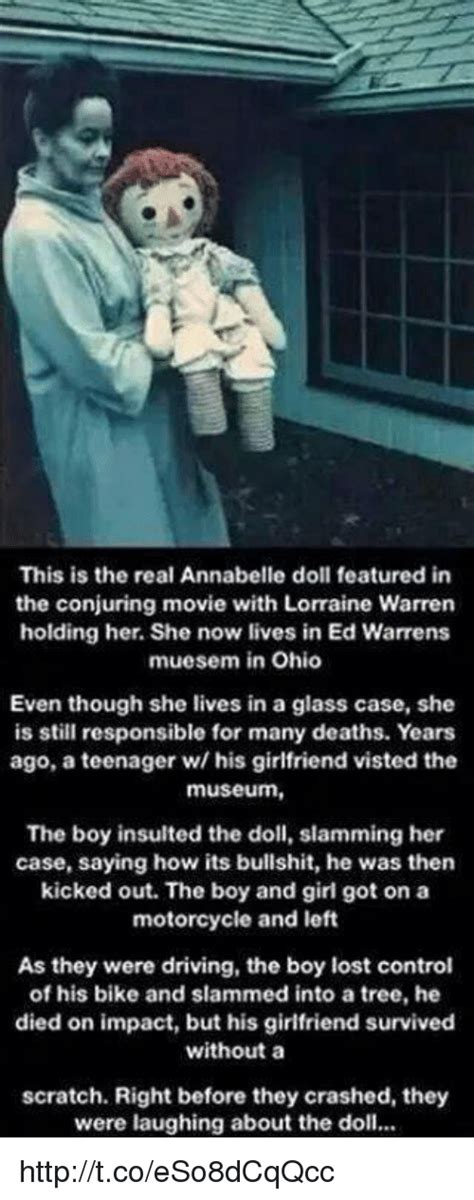 This Is The Real Annabelle Doll Featured In The Conjuring Movie With
