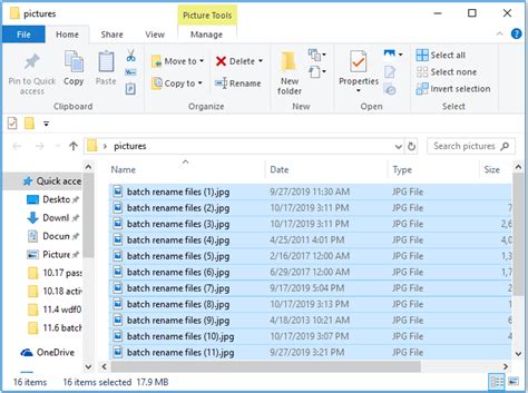 Как в Windows переименовать файлы по порядку Информационный сайт о