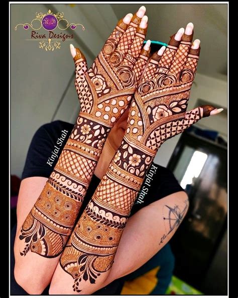 Bridal Mehndi Back