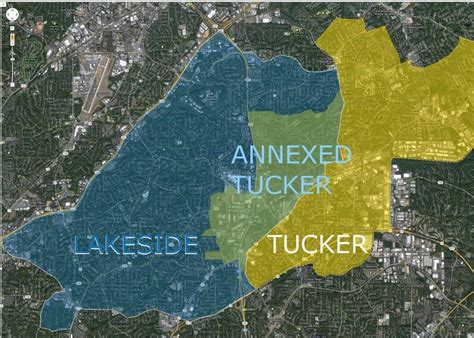 New Map Shows Lakeside Land Grab Tucker Ga Patch