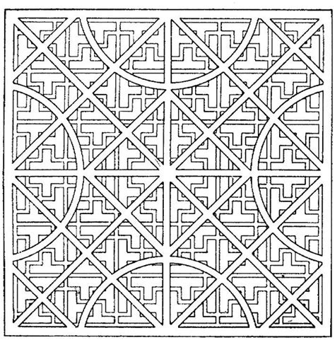Michael doran's coloring works is a design factory for 2d geometric line art that is perfect for coloring and many. Geometric Shapes Coloring Page