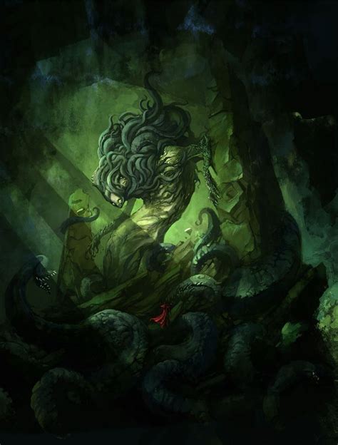 Gorgon Boss Art From Castlevania Lords Of Shadow 2 Art Artwork