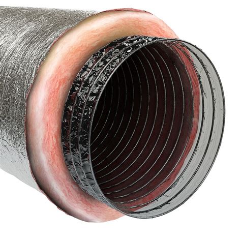 Imperial 12 In X 300 In Insulated Polyester Flexible Duct In The