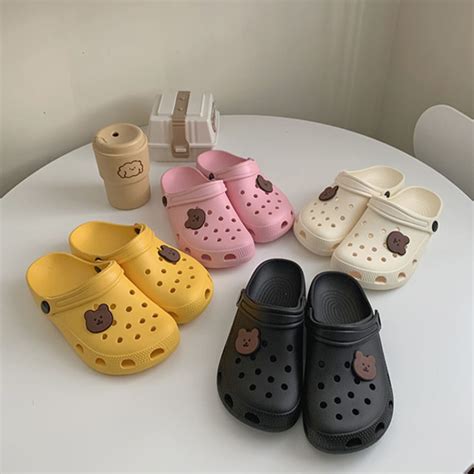 Qoo10 Cave Shoes Female Ins Tide Non Slip Cute Girl Heart Baotou
