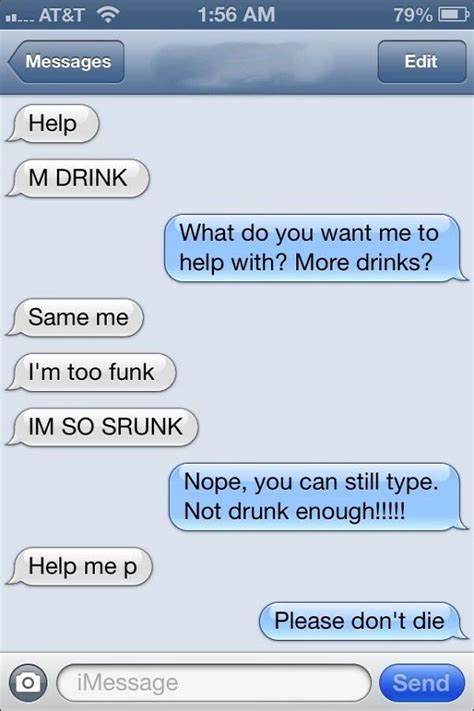 30 funny drunk texts from last night that are hilarious