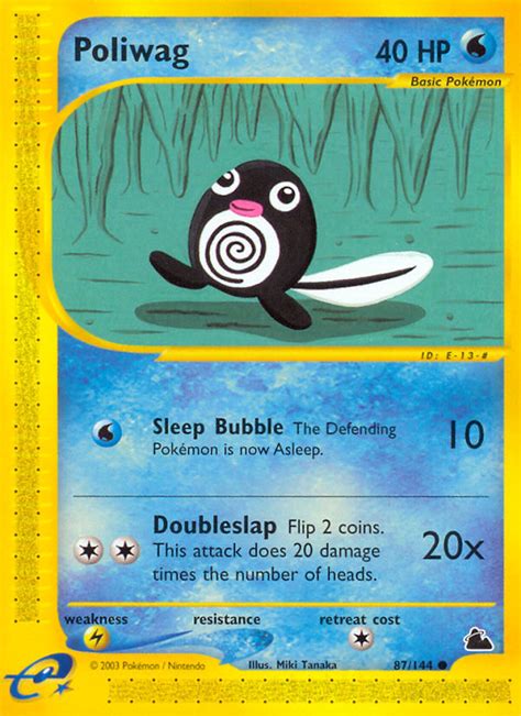 Poliwag Pokemon Card Cards Blog