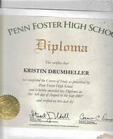 Penn Foster Online Diploma Photos