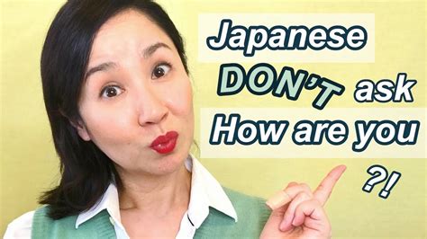 how to say ‘how are you in native japanese ways the alternative expressions of おげんきですか youtube