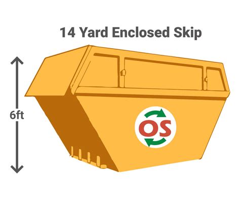 Yard Enclosed Skip Hire Prices Ormskirk Skips