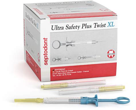 Disposable Ultra Safety Plus Syringe SmartPractice The Dental Box