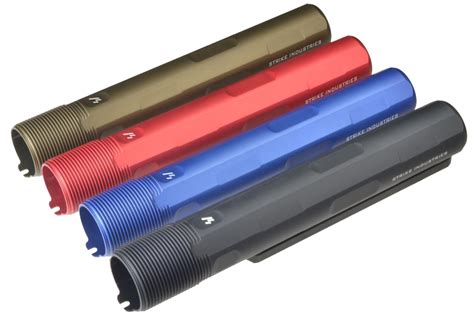 The strike industries pistol buffer tube introduces added functionality to an often overlooked part of an ar pistol pdw. Strike Ar, Si Ar-are-t7-red Adv Rec Buffer Tube-SSO390