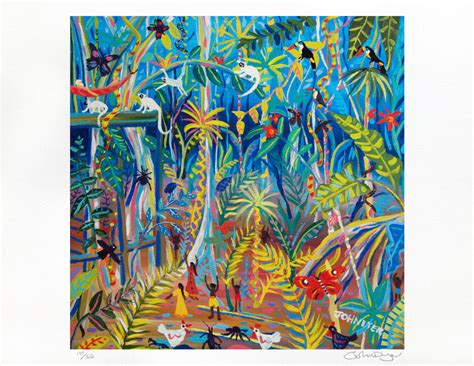 Rainforest Jungle Print Amazon Tribe John Dyer Gallery