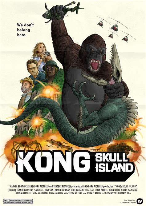 Kong Skull Island Poster Zetroczilla Posterspy