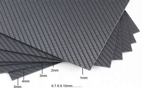 High Density Carbon Fiber Products Solid Carbon Fiber Sheets 0 2mm 6mm