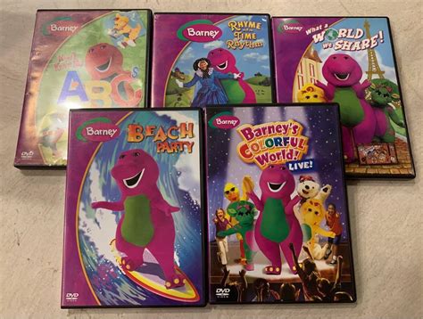 Barney DVD Hobbies Toys Music Media CDs DVDs On Carousell