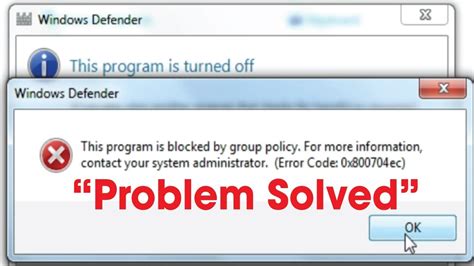 How To Solve This Program Is Blocked By Group Policy In Windows YouTube