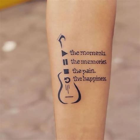 Pin By Barbara Marquez On Tats Ideas Music Lover Tattoo Small