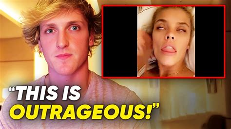 3 Minutes Ago Logan Paul Reacts To Leaked Video Of Nina Agdal Youtube