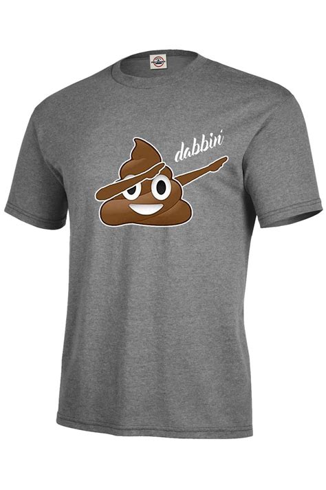Funny Dabbing Poop Emoji Icon Emoji Dabbing Graphic T Shirt Etsy