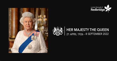 Redbridge Death Of Her Majesty Queen Elizabeth Ii Local Vigils And