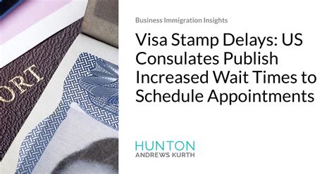 Visa Stamp Delays: US Consulates Publish Increased Wait Times to