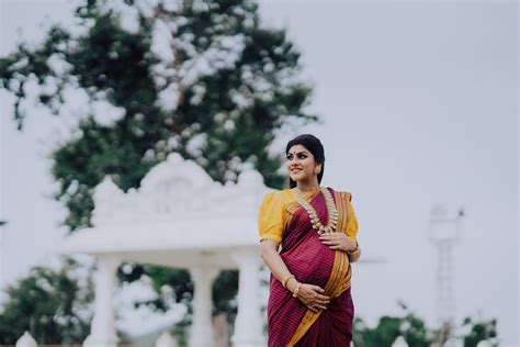 Indian Traditional Maternity Shoot In Six Yards Of Elegance South