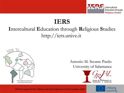 Intercultural Education Through Religious Studies Iers Ppt
