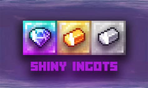 Shiny Ingots Minecraft Texture Pack