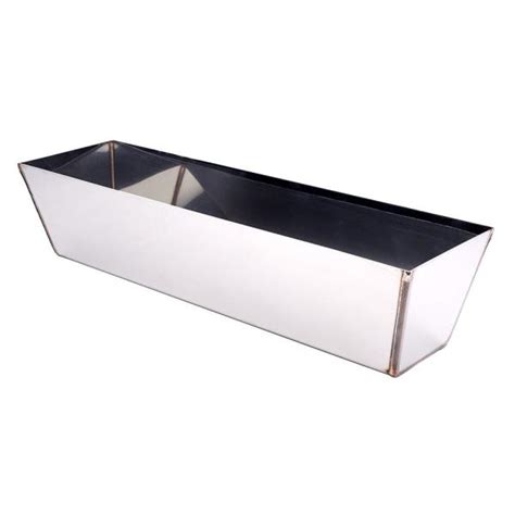 Toolpro 14 In Stainless Steel Mud Pan With Rounded Bottom Tp03068