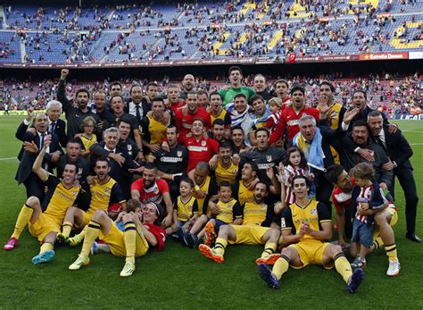 Luis suárez firmó el gol del título. Página oficial del Atlético de Madrid - Campeón Liga 13-14