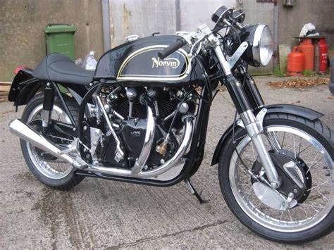 The Vincent 1000cc V Twin In A Norton Featherbed Frame Was A Legendary