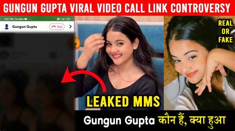 Gungun Gupta Viral Video Call Leaked Link Controversy On Social Media Explained Here Telly