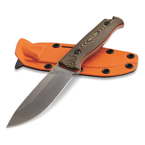 Benchmade 15002 1 Saddle Mountain Hunting Knife 718863 Fixed Blade