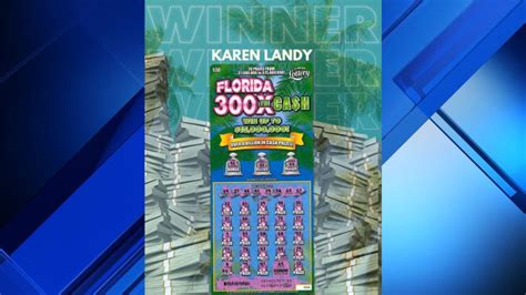 Florida Woman Wins 1 Million Playing Lottery Scratch Off Game At Publix