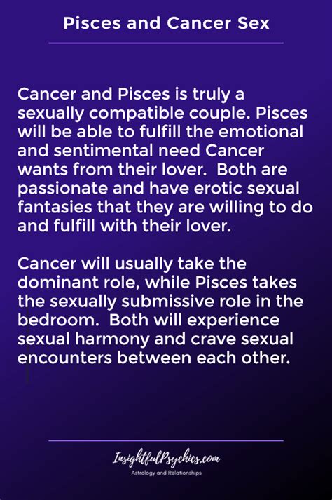 pisces and cancer compatibility sex love and friendship