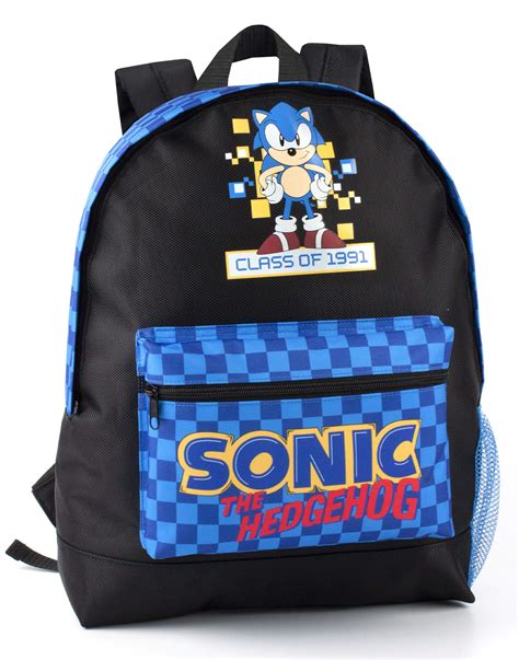 Buy Sonic The Hedgehogboys Backpack Adventure With Retro Gamer Style