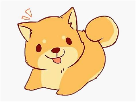 Transparent Kawaii Dog Clipart Kawaii Cute Dog Cartoon Free