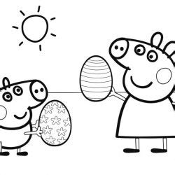 Maybe you would like to learn more about one of these? Peppa Pig Swimming Coloring Pages - BubaKids.com