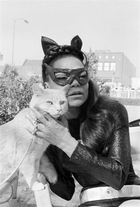 Beautiful Portrait Photos Of Eartha Kitt As Catwoman In The Tv Series “batman” 1967 ~ Vintage