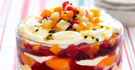 Traditional Fruit Trifle Rhodes Food Group Fruit Trifle Trifle Recipe Fruit Trifle Recipes