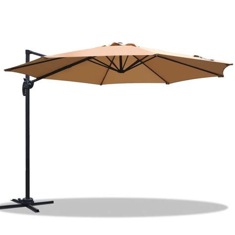 Buy Instahut Outdoor Umbrella 3m Sun Beach Roma Cantilever Uv Sunshade